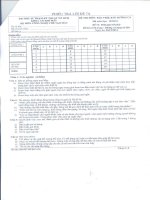 15 ĐỀ THI VÀ ĐÁP ÁN BẢO TRÌ BẢO DƯỠNG TRONG CÔNG NGHIỆP.