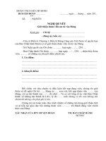 Mau NQ cua Doan ve ket nap dang vien moi khoi coquan