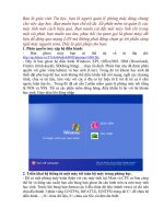 Giai phap cho phong hoc Tin hoc