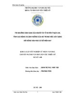Tín ngưỡng dân gian của người tày ở huyện thạch an tỉnh cao bằng và ảnh hưởng của nó trong việc xây dựng đời sống văn hoá cơ sở hiện nay 