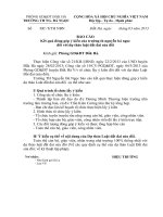 Bao cao gop y du thao Luat Dat dai sua doi