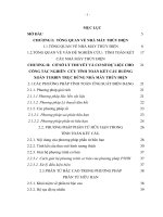 Nghiên cứu trạng thái ứng suất biến dạng khối buồng xoắn nhà máy thủy điện turbin trục đứng luận án thạc sĩ chuyên ngành xây dựng công trình thủy 60 58 4 