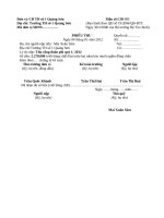 HO SO THU CHI CD QUY 1