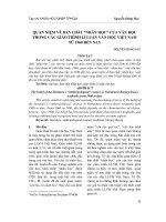 QUAN NIỆM VỀ BẢN CHẤT “NHÂN HỌC” CỦA VĂN HỌC TRONG CÁC GIÁO TRÌNH LÍ LUẬN VĂN HỌC VIỆT NAM TỪ 1960 ĐẾN NAY