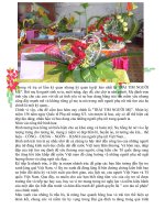 Giai nhat thi cam hoa 2013 va bai thuyet trinh