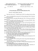 Bao cao Sua doi hien phap 1992