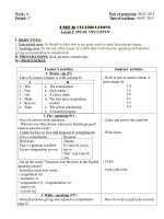 Tuan 26 English 9 Tiet 52 Unit 8 Speak Listen