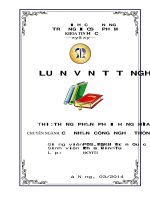 Hệ thống phân phối hàng hóa nông sản 