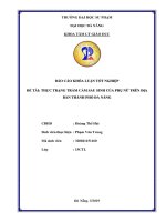 Thực trạng trầm cảm sau sinh của phụ nữ trên địa bàn thành phố đà nẵng 