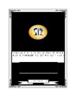 Nghiên cứu điều kiện chiết tách và xác định thành phần hóa học tinh dầu củ riềng trồng ở hòa vang đà nẵng 