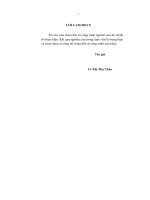 Ứng dụng gis và viễn thám để đánh giá biến động thảm thực vật ở khu dự trữ sinh quyển cù lao chàm   hội an, tỉnh quảng nam giai đoạn năm 1995 đến năm 2015  