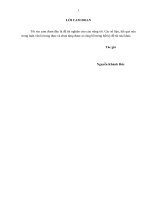 Nghiên cứu đặc điểm phục hồi rừng tự nhiên và đề xuất một số biện pháp kỹ thuật lâm sinh phục hồi rừng ở huyện tuyên hóa, tỉnh quảng bình 