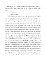 BÀI DỰ THI VIẾT VỀ NHỮNG TẤM GƯƠNG NGƯỜI TỐT, VIỆC TỐT TRONG PHÒNG CHỐNG ĐẠI DỊCH COVID 19 TRONG NGÀNH GIÁO DỤC