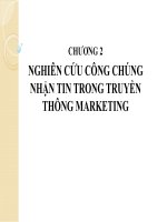 Bài giảng truyền thông marketing tích hợp chương 2   TS  nguyễn quang dũng 