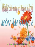 Tiet 19 Hoc hat Niem vui cua em kha hap dan