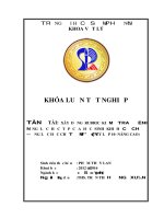 Xây dựng rubric kiểm tra đánh giá năng lực học tập của học sinh khi học chương động lực học chất điểm vật lý lớp 10 nâng cao 