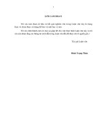 Đánh giá công tác đền bù, hỗ trợ tái định cư tại các dự án ở thành phố quy nhơn, tỉnh bình định 