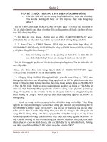 BÀI THẢO LUẬN VẤN ĐỀ 1: BUỘC TIẾP TỤC THỰC HIỆN ĐÚNG HỢP ĐỒNG