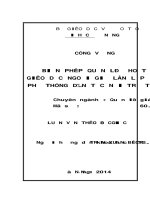 Biện pháp quản lý hoạt động giáo dục ngoài giờ lên lớp ở các trường phổ thông dân tộc nội trú tỉnh kon tum 