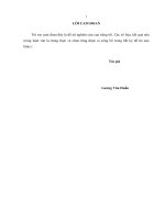 Nghiên cứu đặc điểm cấu trúc rừng tự nhiên phục hồi làm cơ sở đề xuất biện pháp kỹ thuật lâm sinh phục hồi rừng tại huyện vân canh, tỉnh bình định 