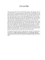 CHƯƠNG 1 Phân tích chính sách kích cầu  của chính phủ việt nam ( chính sách tài khóa) nhằm thúc đẩy tăng trưởng kinh tế giai đoạn 2010- 201