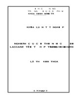 Nghiên cứu cải thiện mức độ biểu hiện laccase tái tổ hợp trong nấm men pichia pastoris 