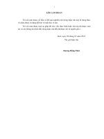 Đánh giá thực trạng quản lý và sử dụng quỹ đất công ích tại thành phố hà tĩnh  