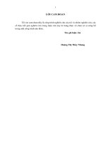 Nghiên cứu tái cơ cấu sử dụng đất tại huyện tây hòa, tỉnh phú yên  