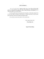 Đánh giá hiện trạng và đề xuất giải pháp nhằm quản lý, sử dụng đất lâm nghiệp bền vững ở huyện đkrông, tỉnh quảng trị 