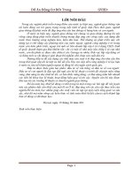 Đồ án Động cơ đốt trong: Chu trình công tác của động cơ đốt trong