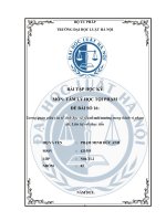 [Bài điểm 9] Tương quan giữa yếu tố sinh học và yếu tố môi trường trong hành vi phạm tội. Liên hệ với thực tiễn