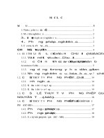 Nghiên cứu chiết tách và xác định thành phần hóa học trong một số dịch chiết của chuối hột rừng musa acuminata colla ở tây nguyên 