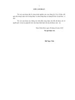 Đánh giá công tác tạo quỹ đất phục vụ phát triển kinh tế   xã hội tại thị xã sông cầu, tỉnh phú yên  