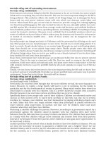 BÀI LUẬN TIẾNG ANH VỀ MÔI TRƯỜNG