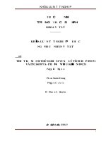 Thiết kế mạch thí nghiệm vi xử lý tích hợp 89c51 và PIC 16f877a phần vi điều khiển 89c51 