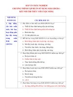 KNTT đáp án tập huấn SGK GDCD 6 