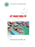 Bài giảng kỹ thuật điện tử 