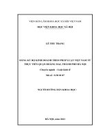 ĐĂNG ký hộ KINH DOANH THEO PHÁP LUẬT VIỆT NAM từ THỰC TIỄN QUẬN HOÀNG MAI, THÀNH PHỐ hà nội 