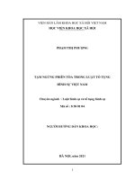 Tạm ngừng phiên tòa trong Luật tố tụng hình sự Việt Nam