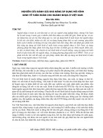 Nghiên cứu đánh giá khả năng áp dụng mô hình kinh tế tuần hoàn cho ngành nhựa ở việt nam 