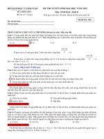 GIAI CHI TIET DE THI DAI HOC MON SINH NAM 2012