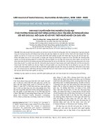 Sinh hoạt chuyên môn theo nghiên cứu bài học ở các trường trung học phổ thông huyện Ea H’Leo, tỉnh Đắk Lắk trong bối cảnh đổi mới giáo dục: Mối quan hệ với phát triển nghề nghiệp