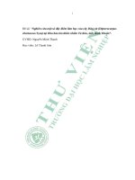 Luận văn thạc sĩ nghiên cứu một số đặc điểm lâm học của cây dầu cát (dipterocarpus chartaceus sym) tại khu bảo tồn thiên nhiên tà kóu, tỉnh bình thuận​ 