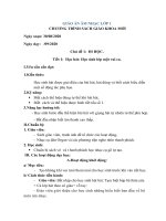 Giao an Am nhac 1 Ket noi tri thuc