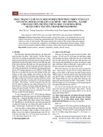 Thực trạng và đề xuất một số biện pháp phát triển năng lực xây dựng mối quan hệ giữa Gia đình - Nhà trường - Xã hội cho giáo viên trường trung học cơ sở Hòa Bình, huyện Thủy