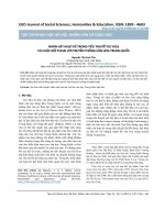 Nhân vật hoạt kê trong tiểu thuyết Dư Hoa và cuộc đối thoại với truyền thống văn hóa Trung Quốc
