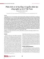 Phân tích cơ sở hạ tầng và nguồn nhân lực công nghệ xạ trị ở Việt Nam