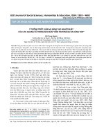 Ý tưởng triết luận và sáng tạo nghệ thuật của Lưu Quang Vũ trong kịch bản “Hồn trương ba da hàng thịt”