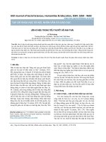 Liên kí hiệu trong tiểu thuyết Hồ Anh Thái