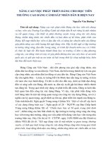 Nâng cao việc phát triển Đảng cho học viên Trường Cao đẳng Cảnh sát nhân dân II hiện nay